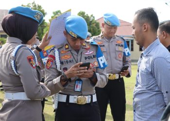 Polres Seluma Gelar Supervisi Gatibplin untuk Pemberantasan Judi Online