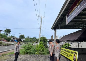 Polres Bengkulu Selatan Tingkatkan Pengamanan Gudang Logistik KPU BS Selama 24 Jam Jelang Pilkada 2024