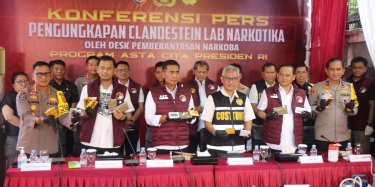 Polri Bongkar Jaringan Clandestine Lab Narkoba Senilai Rp 1,5 Triliun di Bali