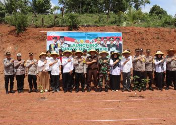 LAUNCHING GUGUS TUGAS KETAHANAN PANGAN POLRI DI POLRES BENGKULU TENGAH, DUKUNG ASTA CITA INDONESIA EMAS 2025