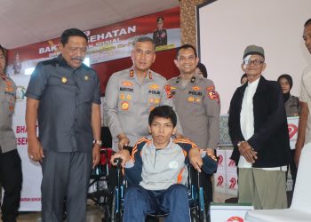 Polri Gelar Bakti Kesehatan dalam Rangka Hari Bhayangkara ke-79, Ribuan Masyarakat Bengkulu Terima Manfaat