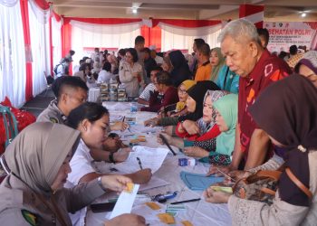Sambut HUT Bhayangkara ke-79, Biddokkes Polda Bengkulu Melaksanakan Bakti Kesehatan dan Bakti Sosial