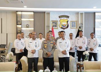 Kapolda Bengkulu Terima Kunjungan Silaturahmi dari Kepala Kantor Wilayah Direktorat Jenderal Pemasyarakatan dan Direktorat Jenderal Imigrasi Bengkulu