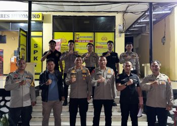 Pastikan Layanan 110 Berjalan Maksimal, Kabid Humas Polda Bengkulu Lakukan Asistensi ke Polres Muko Muko