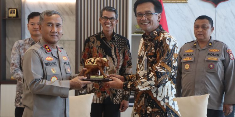Perkuat sinergi, Kapolda Bengkulu Terima Audiensi Dari Bank BRI
