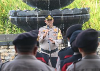 KAWASOPSDA Polda Bengkulu Tekankan Kesiapsiagaan Personel dalam Apel Operasi Ketupat Nala 2026