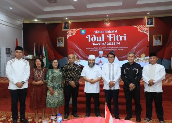 Kapolda Bengkulu Hadiri Halal Bihalal Gubernur Bersama Forkopimd