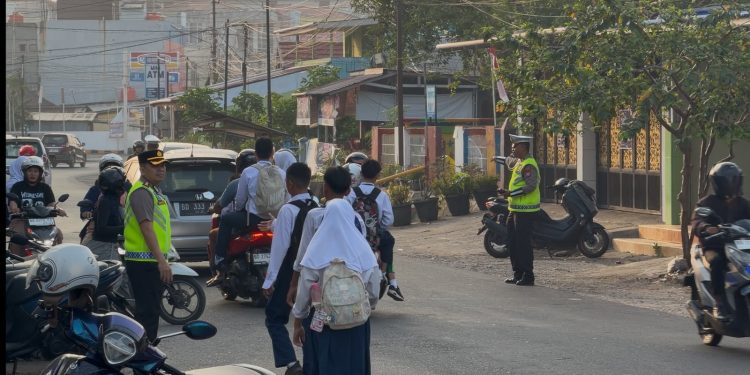 Hadir di Pagi Hari, Polresta Bengkulu Gencarkan Pam Tur Lalin di Jam Rawan