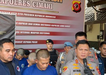 POLISI BERHASIL TANGKAP ANGGOTA GRIB JAYA yang EDARKAN NARKOTIKA JENIS SABU di BANDUNG BARAT