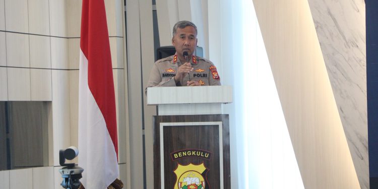 Kapolda Bengkulu Tegaskan Komitmen Sinergi dan Implementasi Program Strategis dalam Rapim Polri 2026