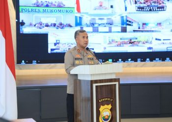 Kapolda Bengkulu Pimpin Pembukaan Latpraops Ketupat Nala 2026 di Polda Bengkulu