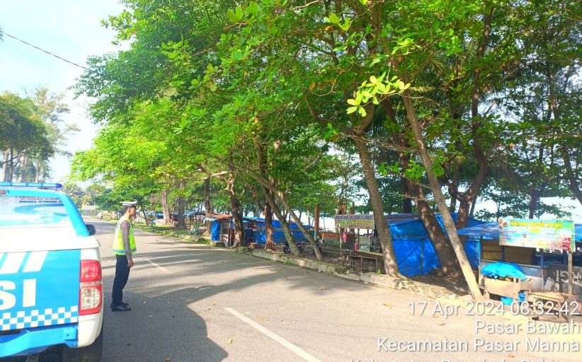 Antisipasi Kemacetan Pasca Lebaran Idul Fitri 1445 H Di Objek Wisata, Sat Lantas Polres BS Gelar Turlalin
