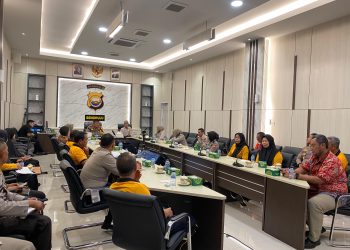 Wakapolda Bengkulu Mengikuti Anev Terkait Aplikasi Astina Secara Daring