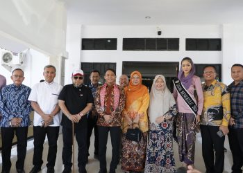 Kapolda Bengkulu Hadiri Penyambutan Menteri Kehutanan RI di Bandara Fatmawati Soekarno