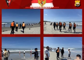 Patroli Kamtibmas di Pos Shelter Pantai Panjang, Personel Ops Ketupat Nala 2026 Jaga Situasi Tetap Kondusif