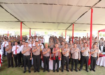 Kunjungan Kerja Kapolda Bengkulu di Polres Seluma