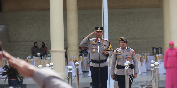 Kapolda Bengkulu Pimpin Upacara Kenaikan Pangkat Personel Polri Periode 1 Januari 2026