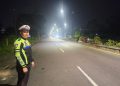 Satlantas Polres Kepahiang Gelar Patroli Blue Light, Arus Lalu Lintas Terpantau Lancar