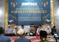 Kapolda Bengkulu Gelar Buka Puasa Bersama dengan Kesatuan Aksi Mahasiswa Muslim Indonesia ( KAMMI ) Provinsi Bengkulu di Kampoeng Ramadhan Merah Putih