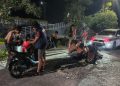 Unit Opsnal Reskrim Polsek Teluk Segara Gelar KRYD Antisipasi 3C, Geng Motor dan Tawuran Remaja