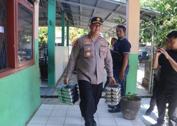 Wakapolda Bengkulu Laksanakan Pengecekan Pembagian Makan Bergizi di SDN 78 Bengkulu