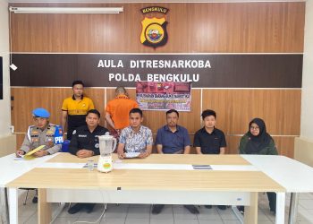 Polda Bengkulu Tegaskan Perang Melawan Narkoba Lewat Pemusnahan Barang Bukti