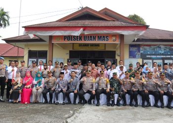 Wakapolda Bengkulu Cek Polsek Ujan Mas dan Gelar Silaturahmi Bersama Forkopimcam