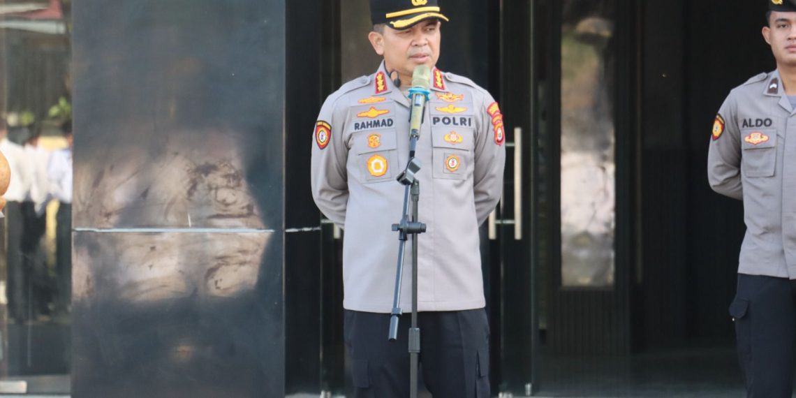Pimpin Apel Pagi, Kapolresta Bengkulu Tekankan Disiplin, Pendidikan dan Kebersihan