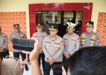 Kapolda Bengkulu Tinjau Kesiapsiagaan Personel dan Pos Pengamanan Ops Ketupat 2026