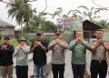 Dukung Ketahanan Pangan, Polresta Bengkulu Panen Ubi Ungu dan Tanam Aneka Sayuran di Lahan P2B