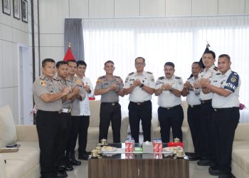 Kapolda Bengkulu Terima Audiensi Kepala Kanwil Ditjen Pemasyarakatan Bengkulu, Tegaskan Komitmen Sinergitas