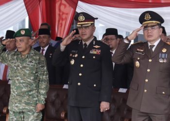 Irwasda Polda Bengkulu Hadiri Upacara Hari Sumpah Pemuda ke-98 di Kantor Gubernur Bengkulu