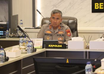 Kapolda Bengkulu Ikuti Forum Belajar Bersama secara Daring