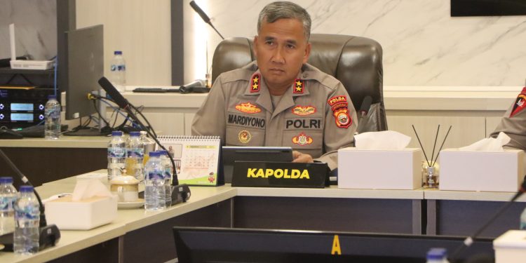 Kapolda Bengkulu Ikuti Forum Belajar Bersama secara Daring
