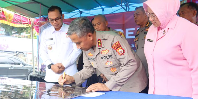 Kapolda Bengkulu Resmikan Dapur Satuan Pelayanan Pemenuhan Gizi ( SPPG ) di Seluma