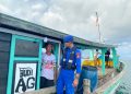 Ditpolairud Polda Bengkulu Patroli Perairan Teluk Sepang, Jaga Kamtibmas dan Himbau Nelayan Waspada Cuaca