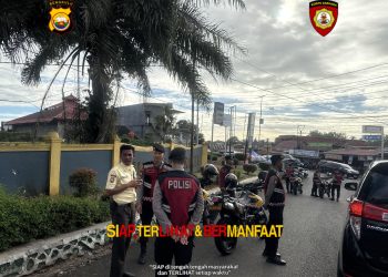 DITSAMAPTA POLDA BENGKULU GELAR PATROLI ANTISIPASI PREMANISME DAN PUNGLI DI SEJUMLAH TITIK RAWAN