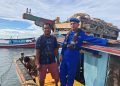 Waspada Cuaca Ekstrem, Ditpolairud Polda Bengkulu Patroli dan Sambangi Nelayan di Perairan Pulau Baai