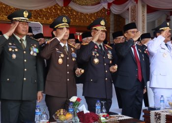 Momentum Kebangsaan, Kapolda Bengkulu Bersama Forkopimda Ikuti Upacara HUT RI ke-80