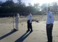 Ditpamobvit Polda Bengkulu Subdit Wisata Gelar Patroli Dialogis di Pantai Panjang dan Bengkulu Indah Mall