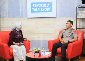 Dalam Talkshow di BETV , Kapolda Bengkulu Bahas Penanganan Gangster di Bengkulu