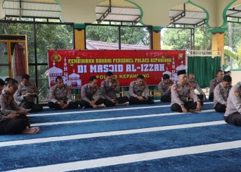 Binrohtal Rutin, Polres Kepahiang Tingkatkan Keimanan dan Karakter Personel