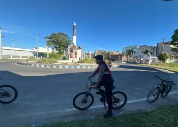 Sat Samapta Polresta Bengkulu Gelar Patroli Sepeda, Antisipasi Balap Liar dan Kejahatan 3C