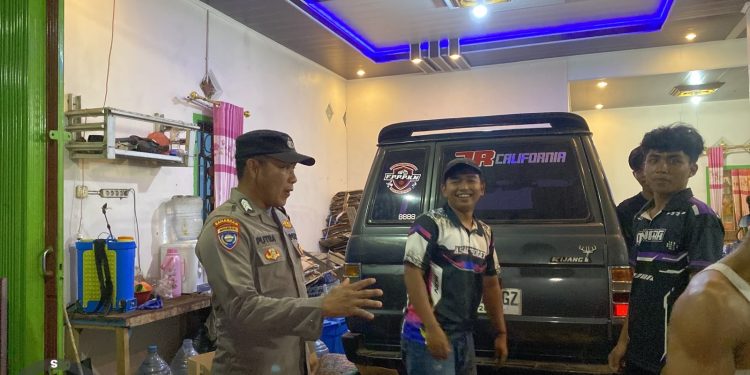 Polsek Tebat Karai Gencarkan KRYD, Sasar Titik Rawan dan Antisipasi 3C