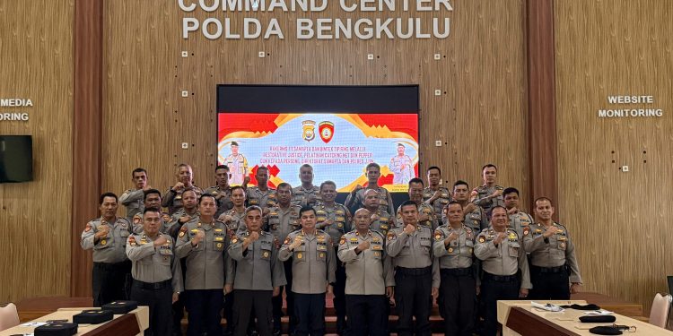 Ditsamapta Polda Bengkulu Gelar Bimtek Tipiring melalui Restorative Justice