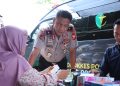 Polda Bengkulu Gelar Bakti Kesehatan, Psikologi Keliling dan SKCK Keliling di Ngopi.id Suka Ramai