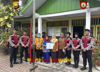 Subdit Gasum Ditsamapta Polda Bengkulu Laksanakan Patroli Dialogis dan Pengawalan Pendistribusian MBG ke Sekolah Sekolah