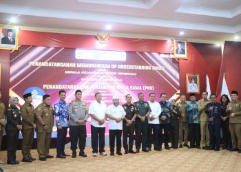Wakapolda Bengkulu Hadiri Penandatanganan MoU dan PKS Terkait Pelaksanaan Pidana Kerja Sosial di Provinsi Bengkulu