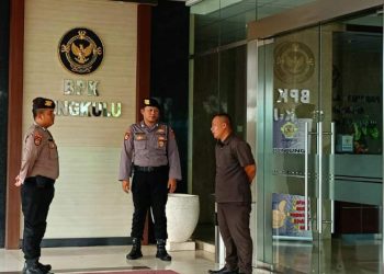 Subdit VIP Ditpamobvit Polda Bengkulu Laksanakan Patroli MMCP di Sejumlah Kantor Pemerintahan