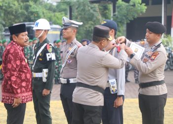 Wakapolda Bengkulu Pimpin Gelar Pasukan Ops Ketupat Nala 2025